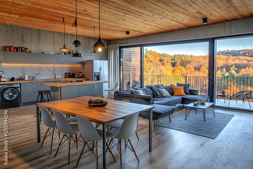 Modern Open Plan Apartment ...