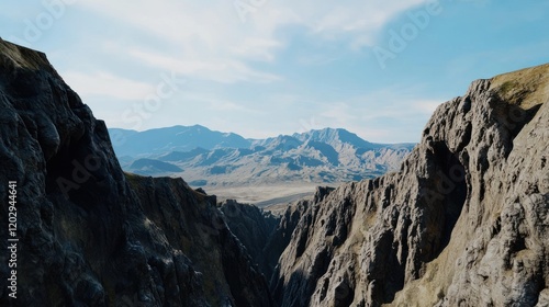 Desert Mountain Landscape