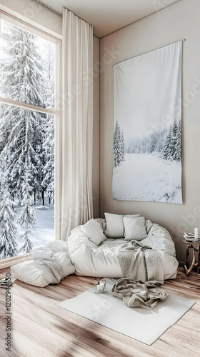 Cozy winter bedroom design ...