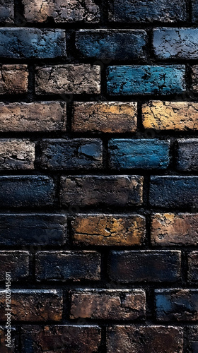 Dark and Moody Brick Wall T...