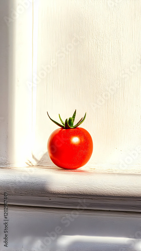 Ripe Red Cherry Tomato Rest...