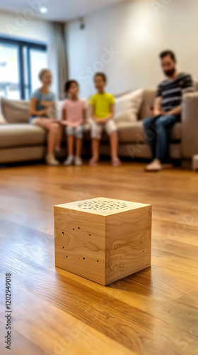 Wooden Smart Home Device Si...