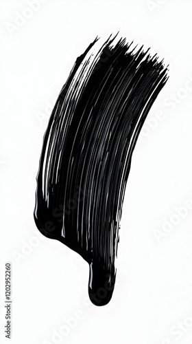 Black Mascara Brush Stroke ...