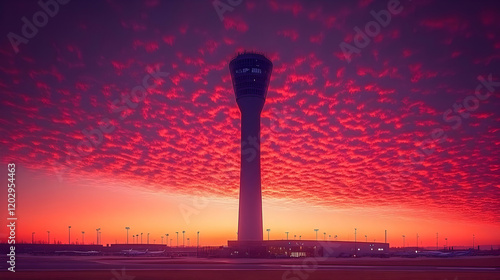 Airport Control Tower Stand...