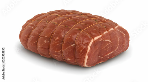 Raw Beef Roast Tied with St...