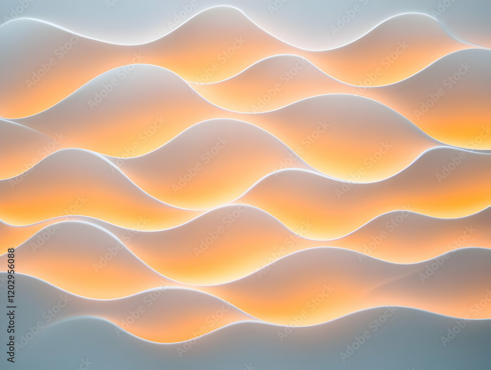Abstract Wave Background Illustration Abstract Wave Background Illustration