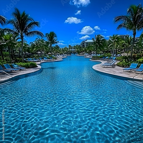 Inviting Tropical Hotel Poo...