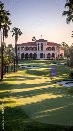 Mediterranean-style clubhou...