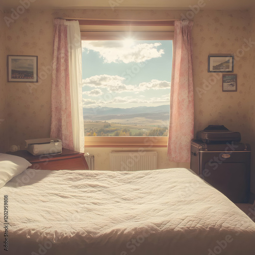 Cozy Bedroom with Scenic Mo...
