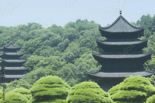 Traditional Pagoda Stands M...