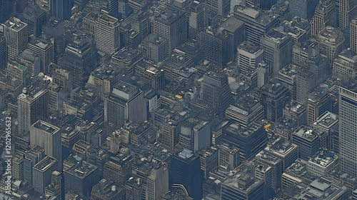 Abstract Cityscape Illustra...