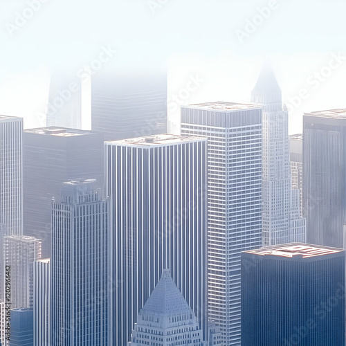 Modern Cityscape Dominates ...