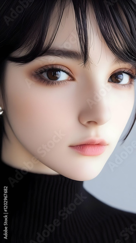 Portrait of a Young Woman w...