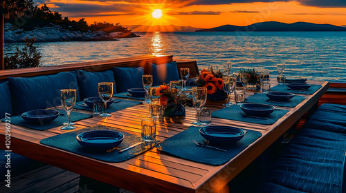 Outdoor Dining Table Set fo...