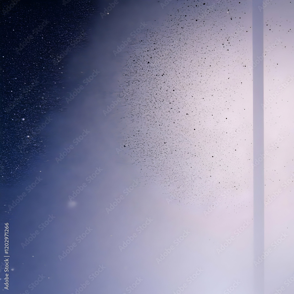 Obraz premium Abstract Background with Dark Specks and Subtle Purple Gradient Creates a Dreamy Atmosphere