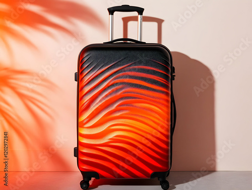 Stylish Orange and Black Lu...