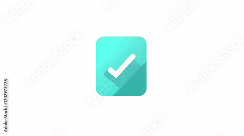 Green Rounded Rectangle Che...