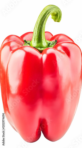 Fresh Red Bell Pepper with ...