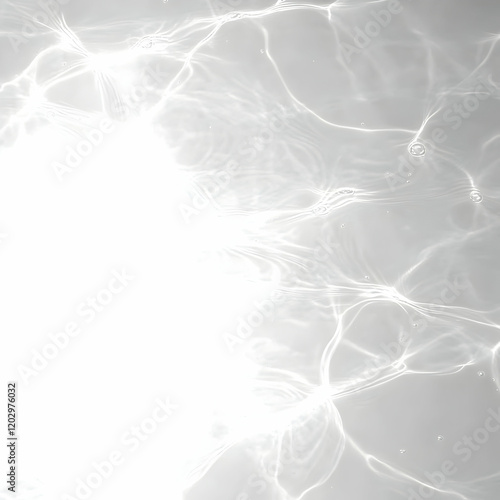 Abstract white water surfac...