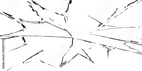 crack concrete white wall or Cement wall background. Earth cracks texture on isolated vector background.
black lightning bolts.