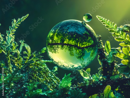 Crystal Ball Reflects Lush ...