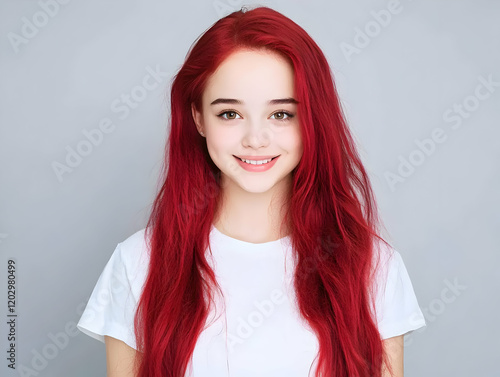 Portrait of a Smiling Young...