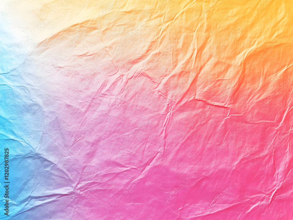 Abstract Crinkled Paper Background Abstract Crinkled Paper Background