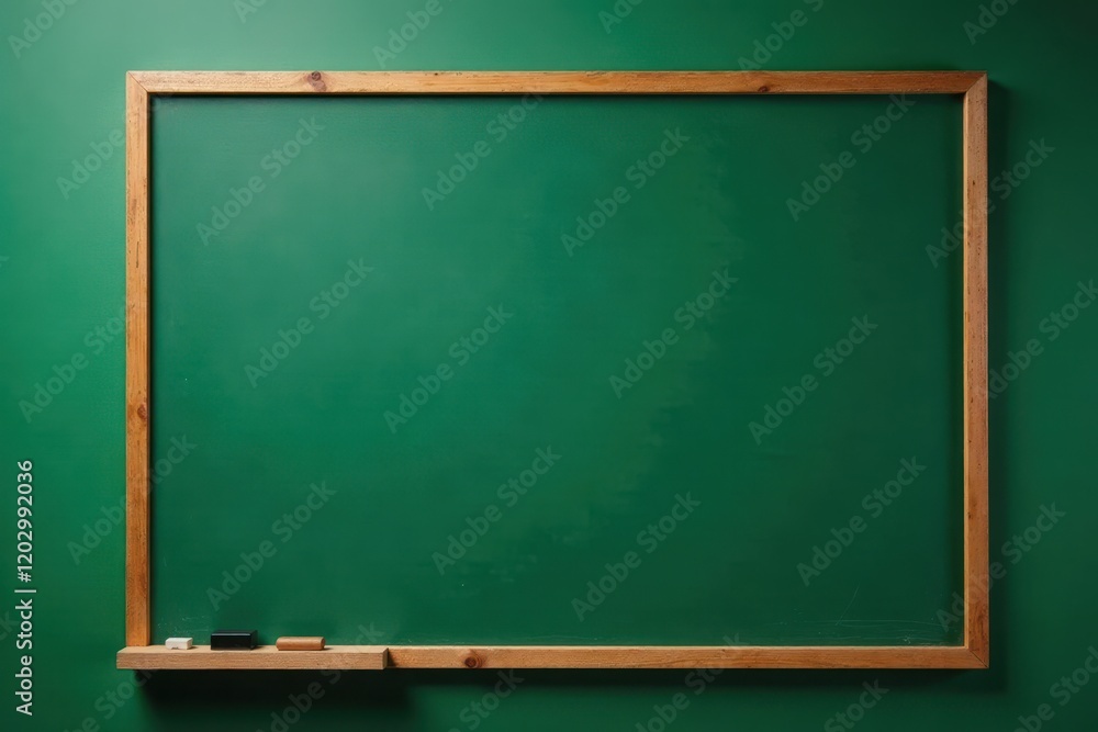 Clean slate, dark green blackboard, studio shot , mockup, blackboard Clean slate, dark green blackboard, studio shot , mockup, blackboard