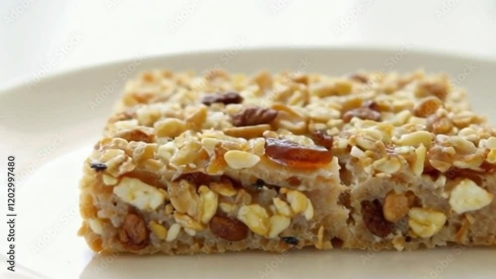 Granola Bar Bite with Oats and Honey Granola Bar Bite with Oats and Honey
