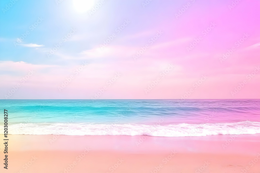 Pastel Beach Abstract Background Pastel Beach Abstract Background
