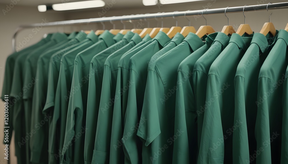 Obraz premium Shop Green Shirts Online Stylish and Comfortable Men's Apparel