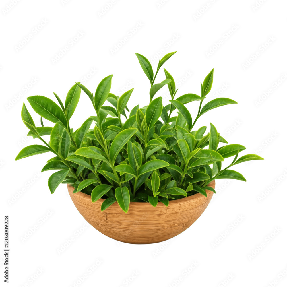 Obraz premium Seedling in pot, transparent background.