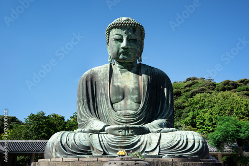 Obraz na płótnie Great Buddha in Kamakura, Japan