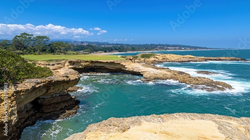 Coastal Rock Formation
