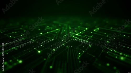 background with lots spots, Technology background 