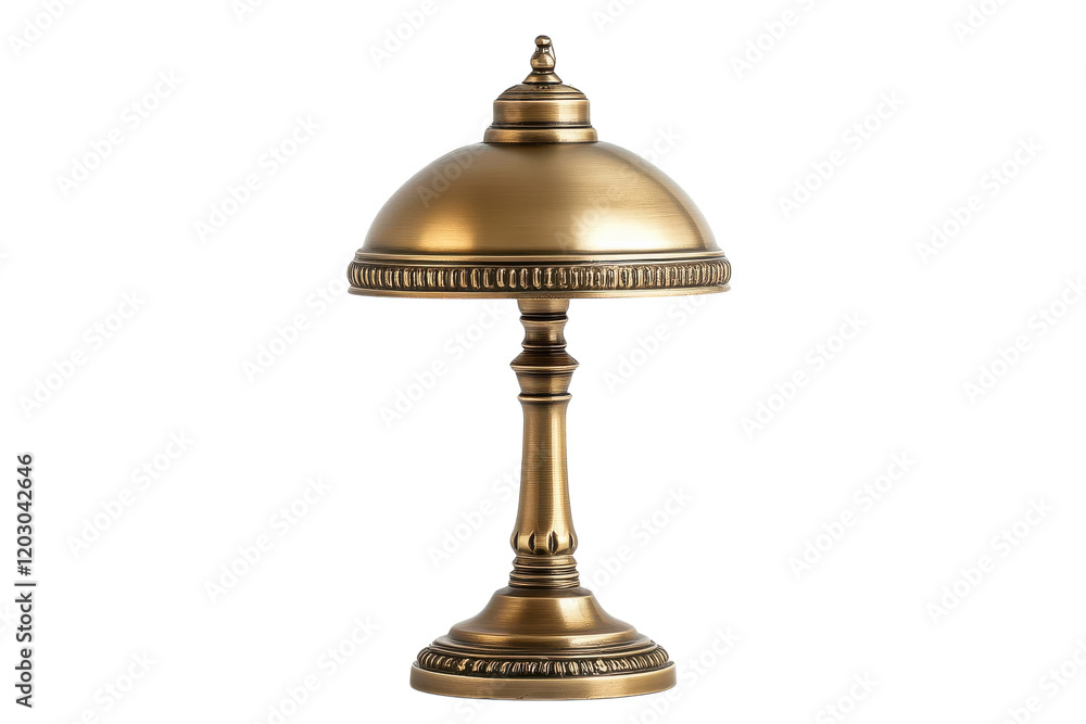 Elegant brass desk lamp with traditional design and ornate details for vintage-inspired interiors Elegant brass desk lamp with traditional design and ornate details for vintage-inspired interiors