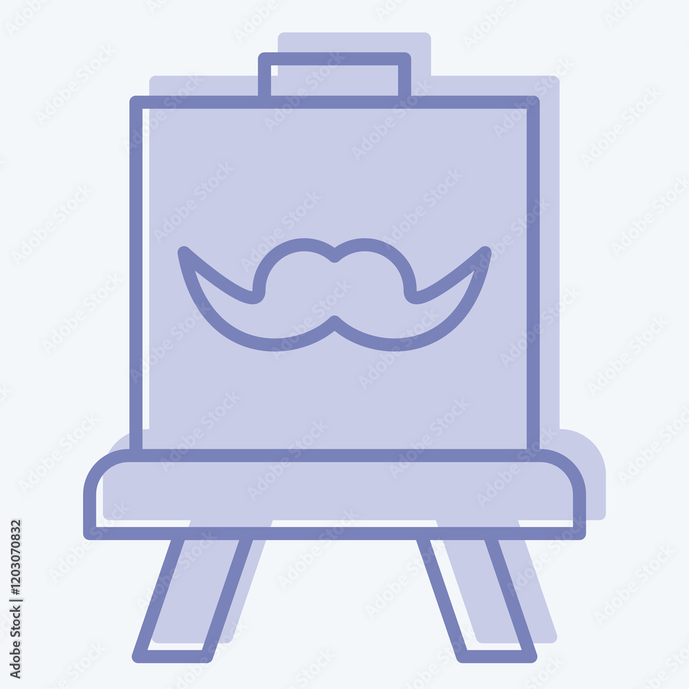 Fototapeta premium Icon Circular. related to Hobbies symbol. two tone style. design editable