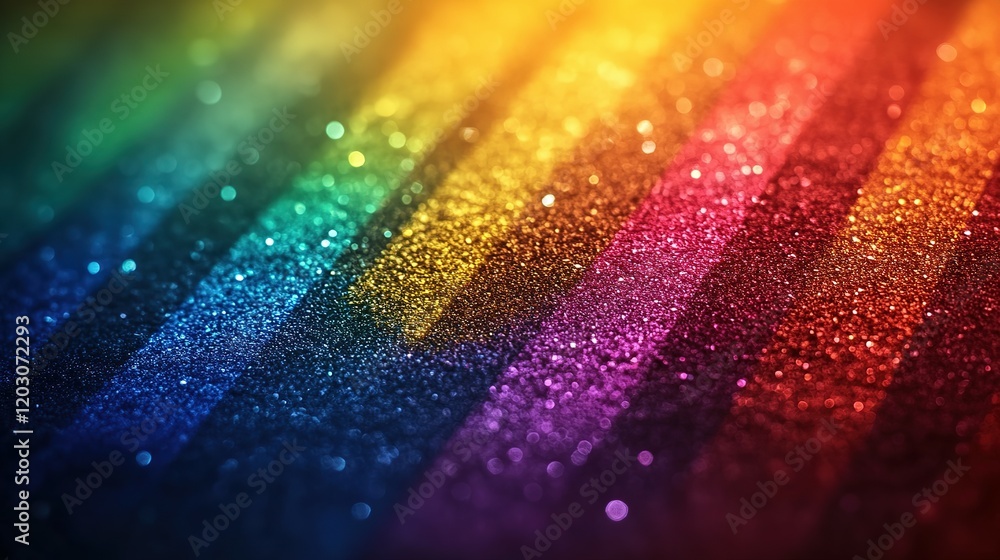 Colorful Glitter Background With Diagonal Stripes Colorful Glitter Background With Diagonal Stripes