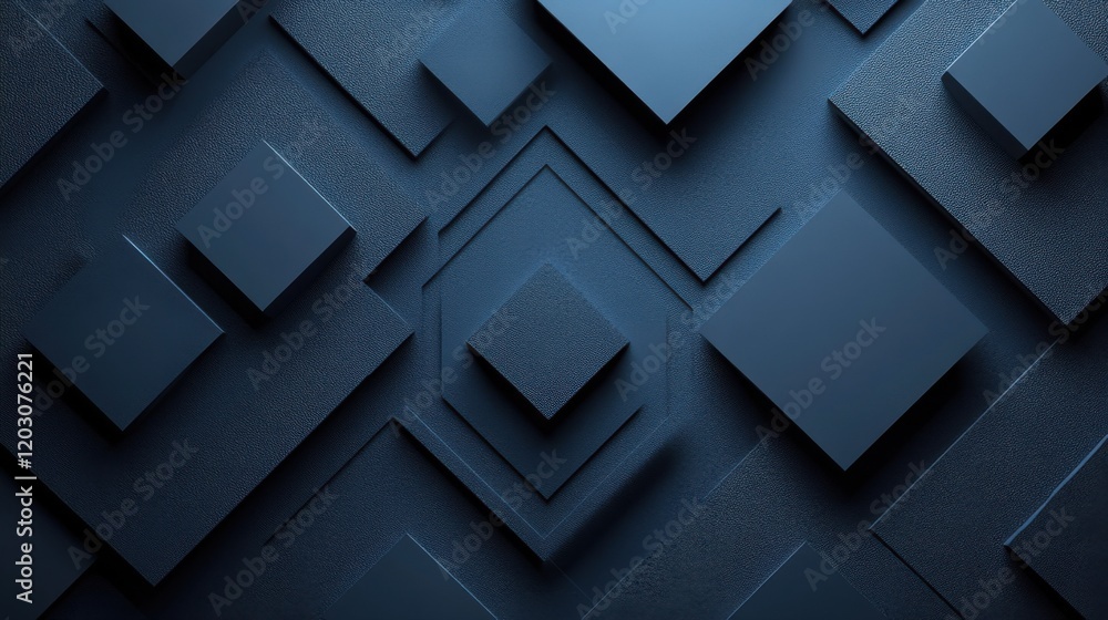 Abstract minimalist wallpaper with sharp squares and circles on blue background. Banner template with white center text area. Ideal for modern designs. Abstract minimalist wallpaper with sharp squares and circles on blue background. Banner template with white center text area. Ideal for modern designs.