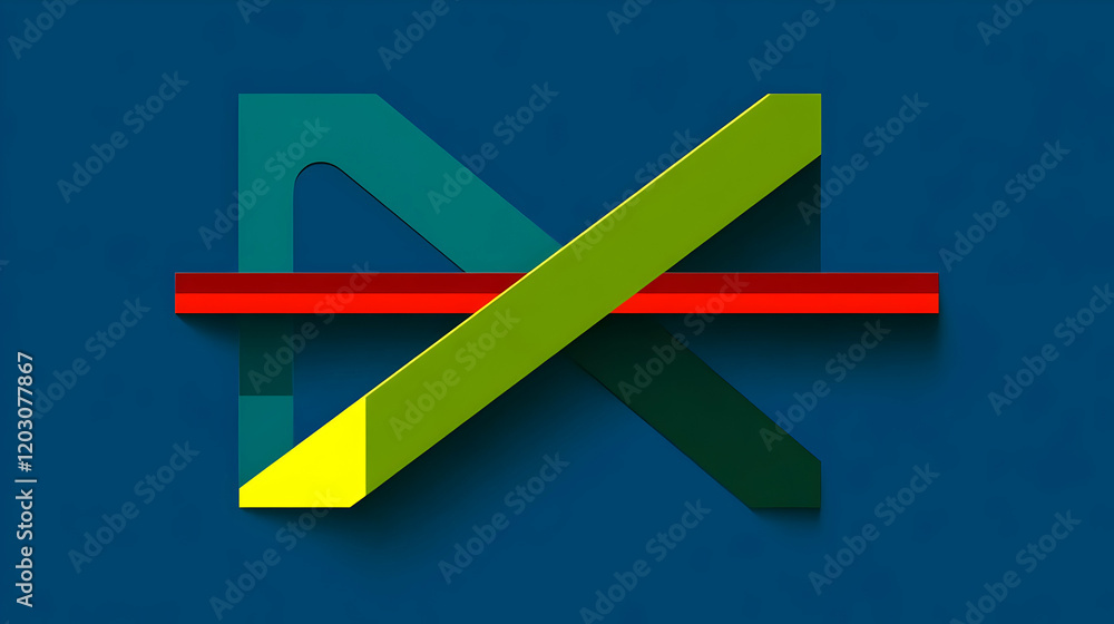Abstract Geometric Illustration Abstract Geometric Illustration