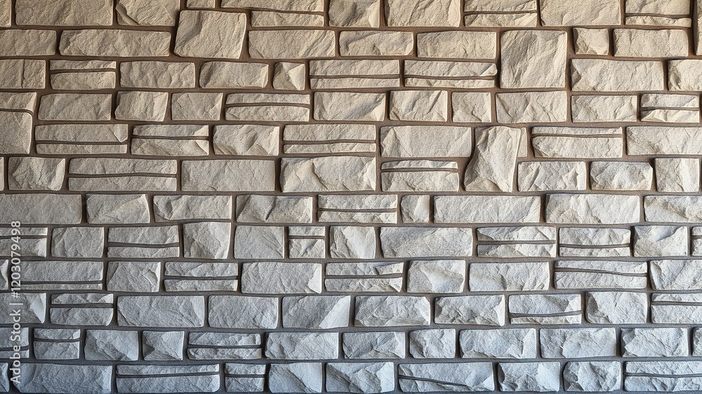Fototapeta premium Abstract Gray Stone Wall Background - AI Art, Colorful, Sharp, Depth, Mood, Lighting