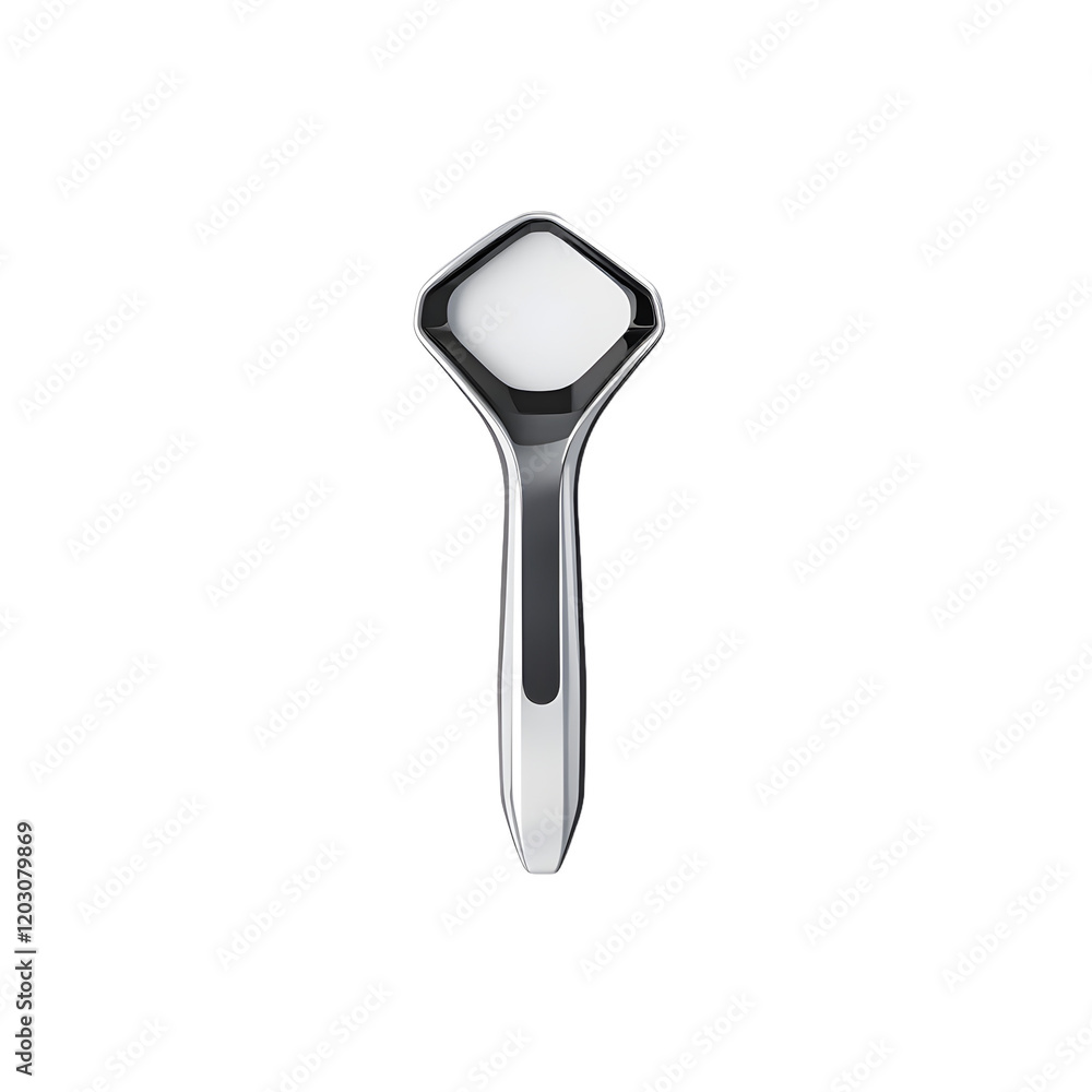 Futuristic wine opener on a white background.
Futuristic wine opener on a white background.
