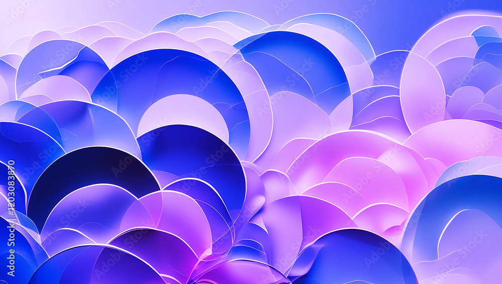 Abstract waves, fluid dynamics neon glow futuristic design, seamless blending, 3D rendering, high contrast, dreamlike atmosphere background