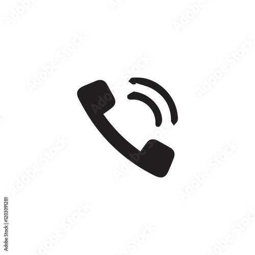 Phone, Call, Mobile, icon vector. Phone flat icon. Call symbol. phone call sign. Vector illustration eps 10