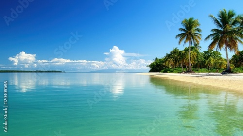 Tranquil Tropical Beach Paradise