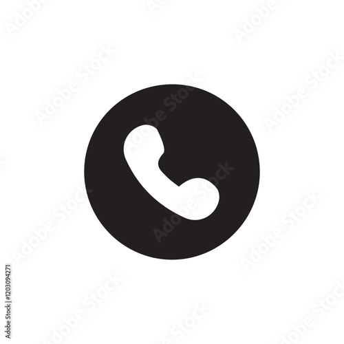 Phone, Call, Mobile, icon vector. Phone flat icon. Call symbol. phone call sign. Vector illustration eps 10