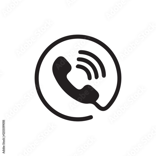 Phone, Call, Mobile, icon vector. Phone flat icon. Call symbol. phone call sign. Vector illustration eps 10