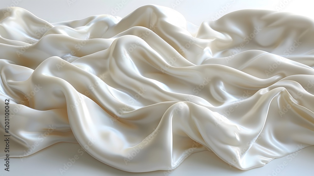 Obraz premium Smooth isolated on a white background.