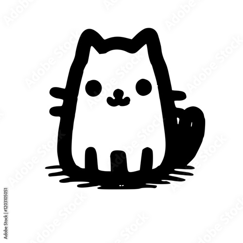 A Charming Collection of Unique Cat Icons Playful, Whimsical, and Adorably Designed to Capture the Heartwarming Expressions, Quirky Personalities, and Irresistible Cuteness of Felines in Modern