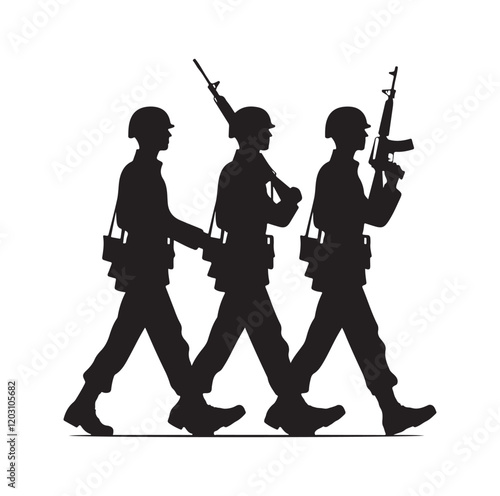man holding kettle bell silhouette vector illustration